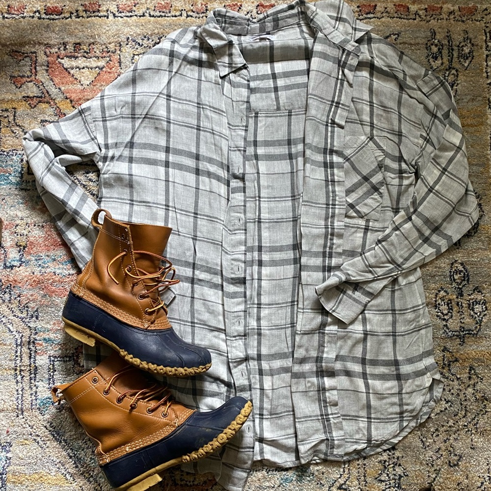 Mud Pie Flannel Top